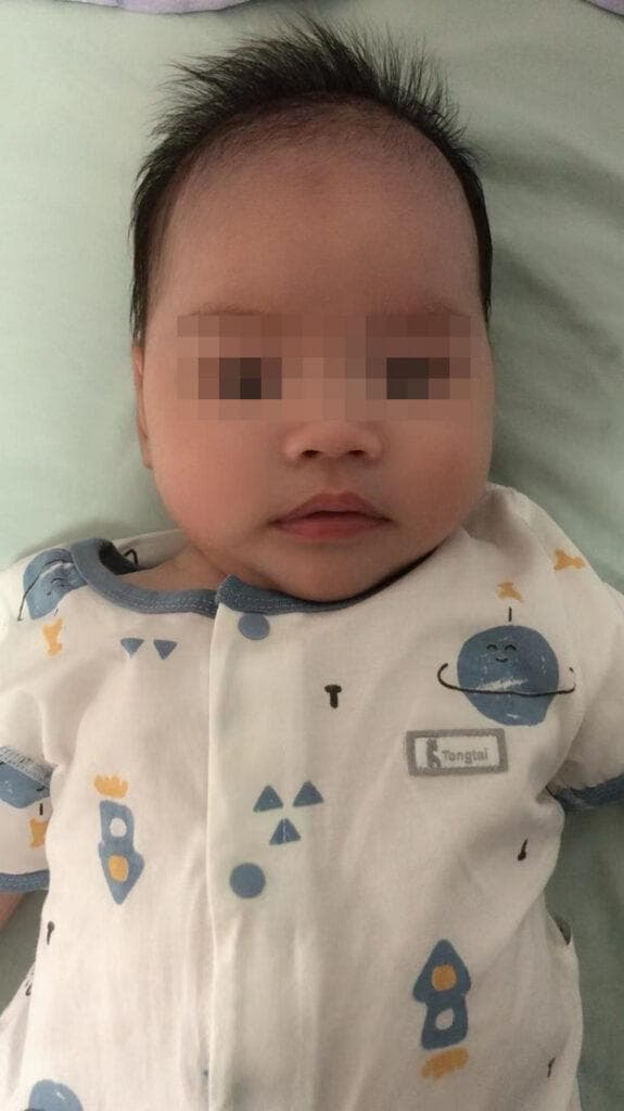 一岁宝宝拍身份证照片回执怎么弄？