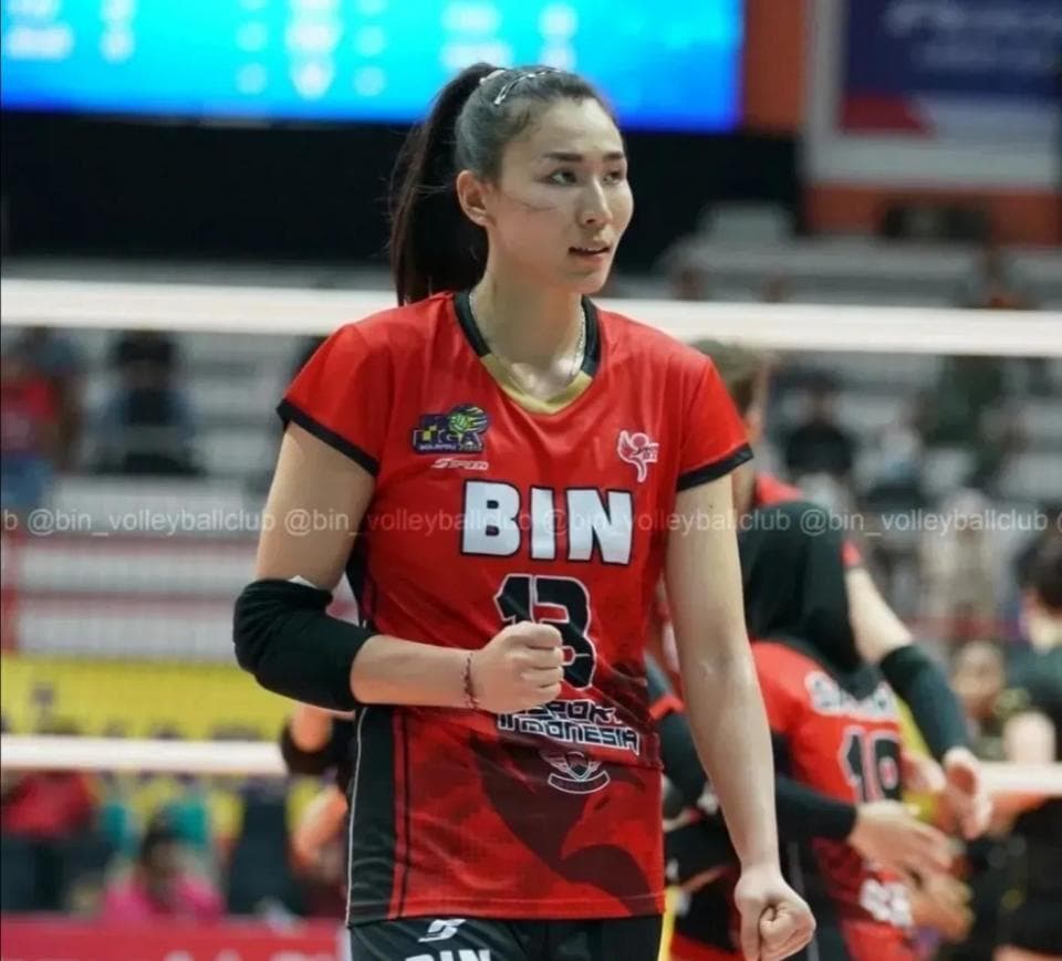 退出印尼联赛后，金烨进步太大！一传进攻都出色，未来或重返女排