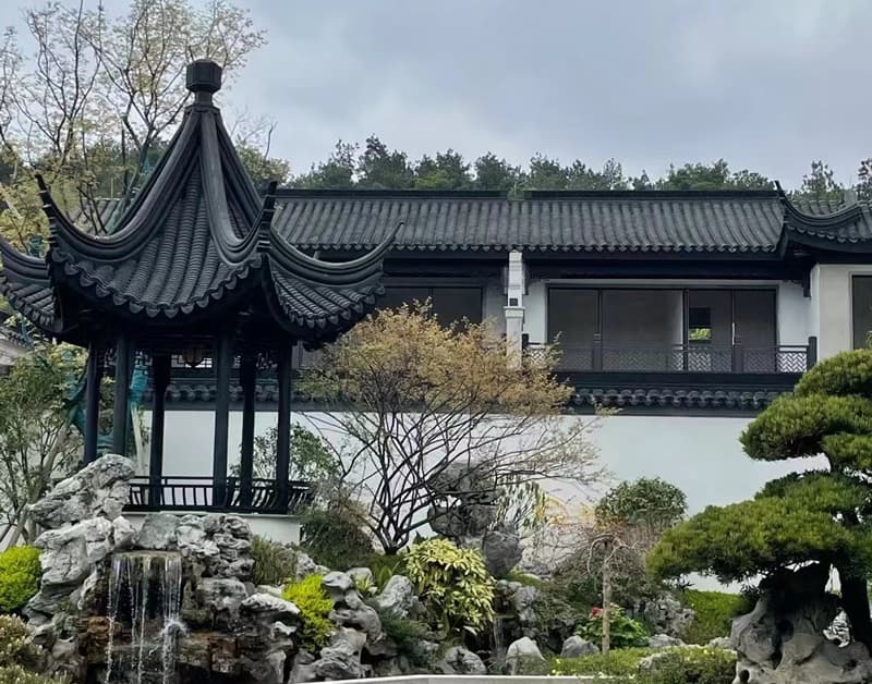 古建凉亭和常规凉亭的区别