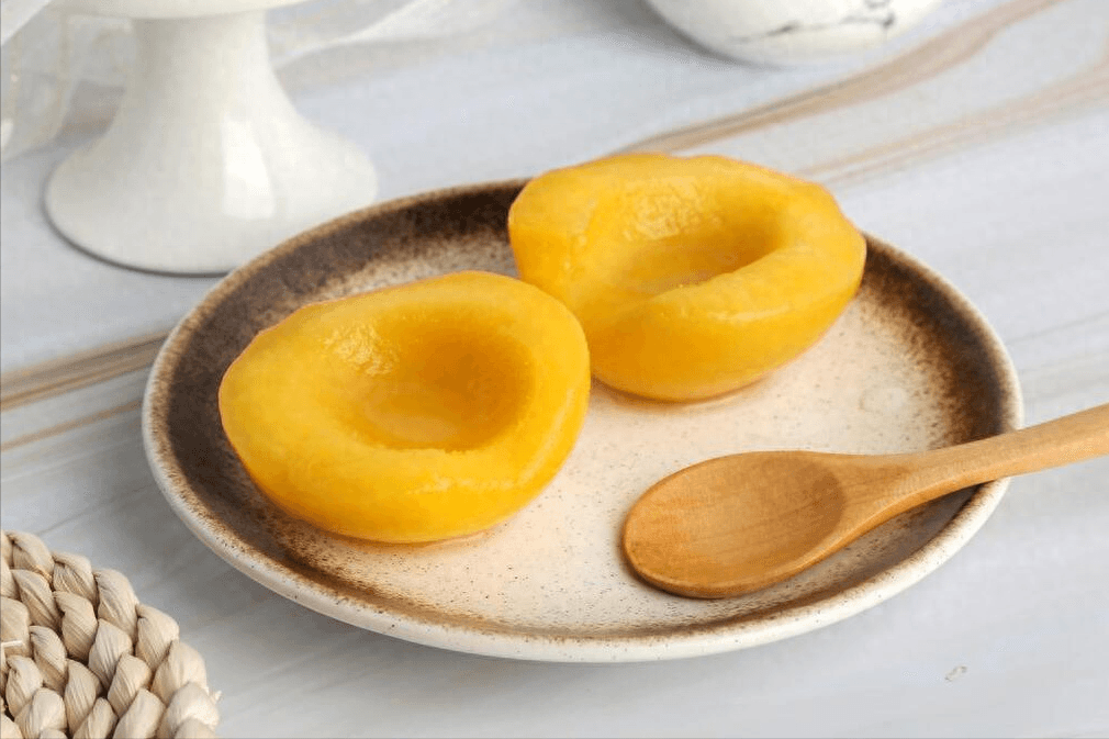 自制黄桃罐头：10分钟就能搞定的美味