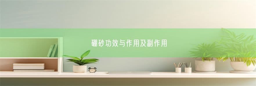 硼砂的功效与作用及副作用