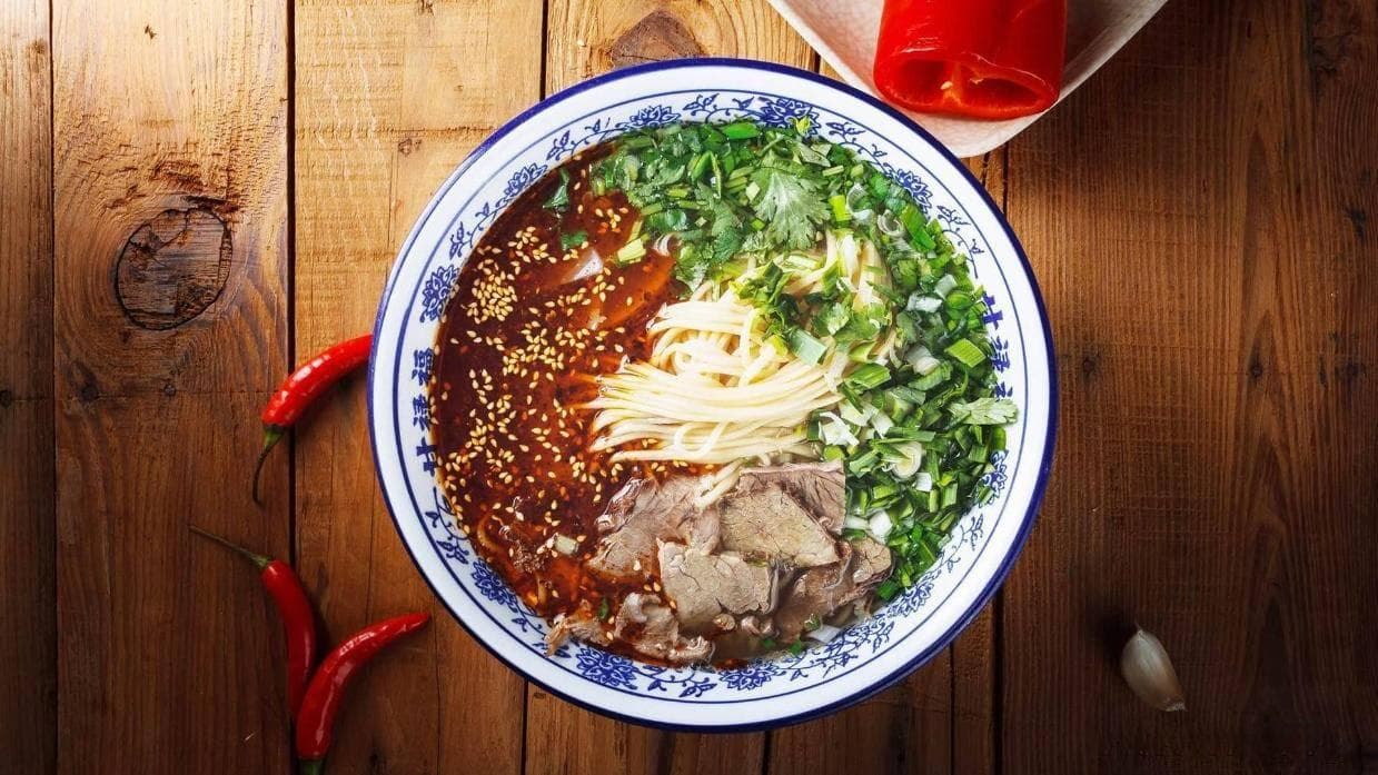 甘肃代表性美食：兰州拉面