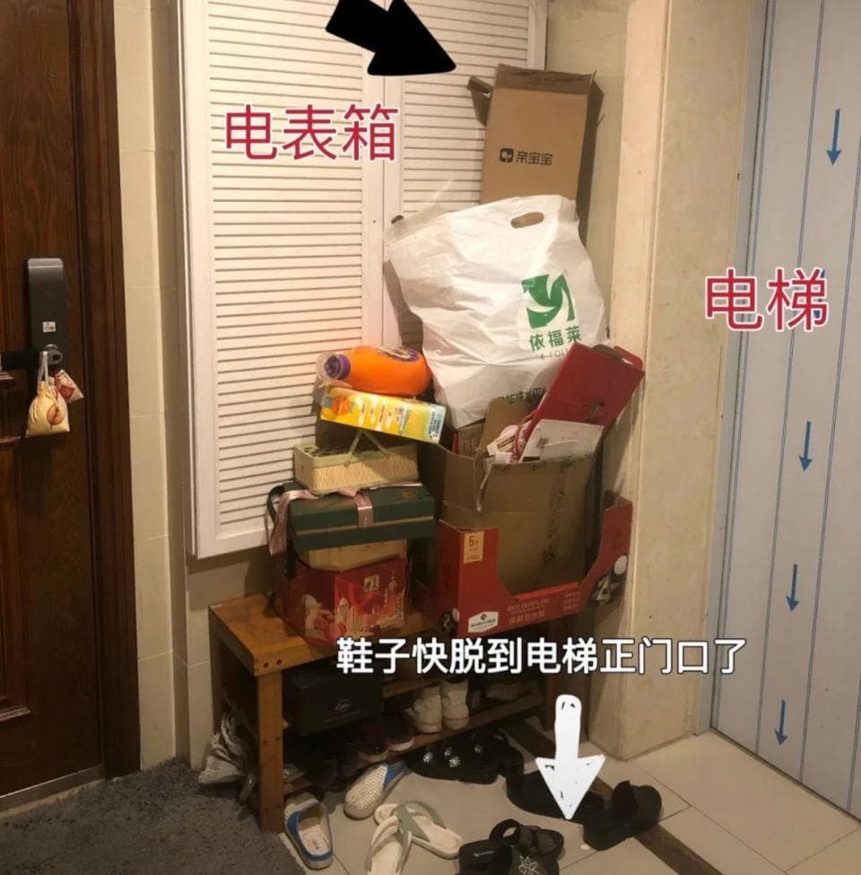 碰到“恶邻”占楼道扔垃圾，该怎么应对？你越退让，他越得寸进尺