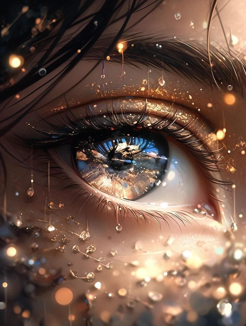 如何让AI绘画出优美的眼睛？
