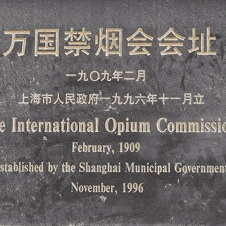 第一个国际禁毒会议是什么？