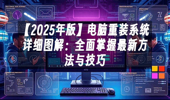 【2025年版】电脑重装系统详细图解：全面掌握最新方法与技巧