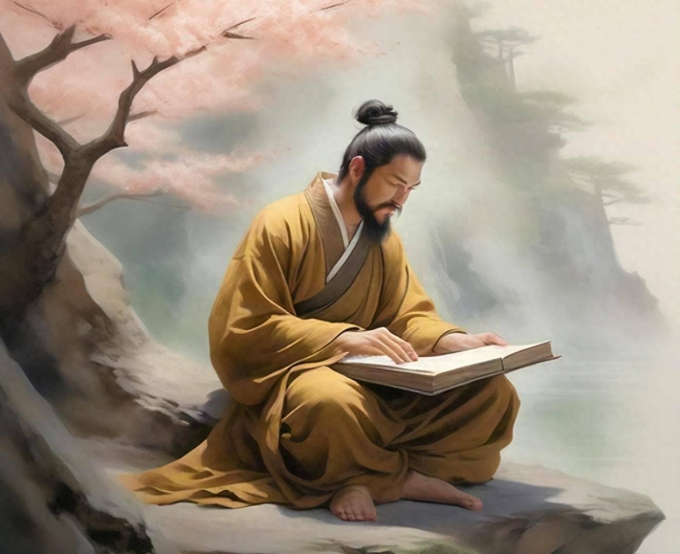 王维《春日上方即事》：禅意与诗意的交融
