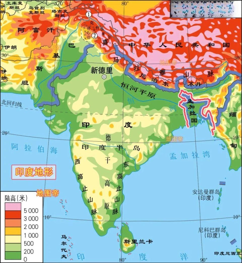 孟加拉国面积不大，人口1.7亿？地球雨量最大之地