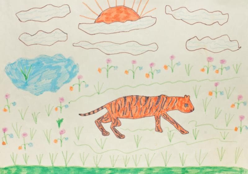 儿童绘画发展：探寻涂鸦背后的心理世界