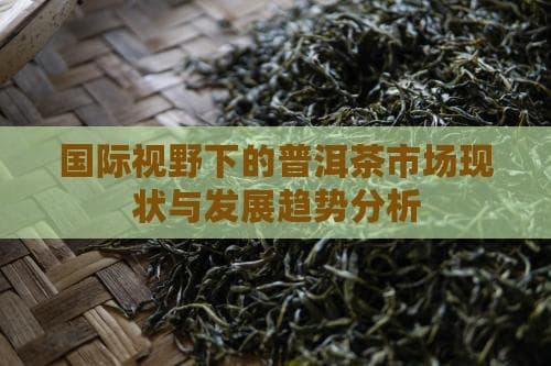 普洱茶的国际之旅：市场现状与未来趋势
