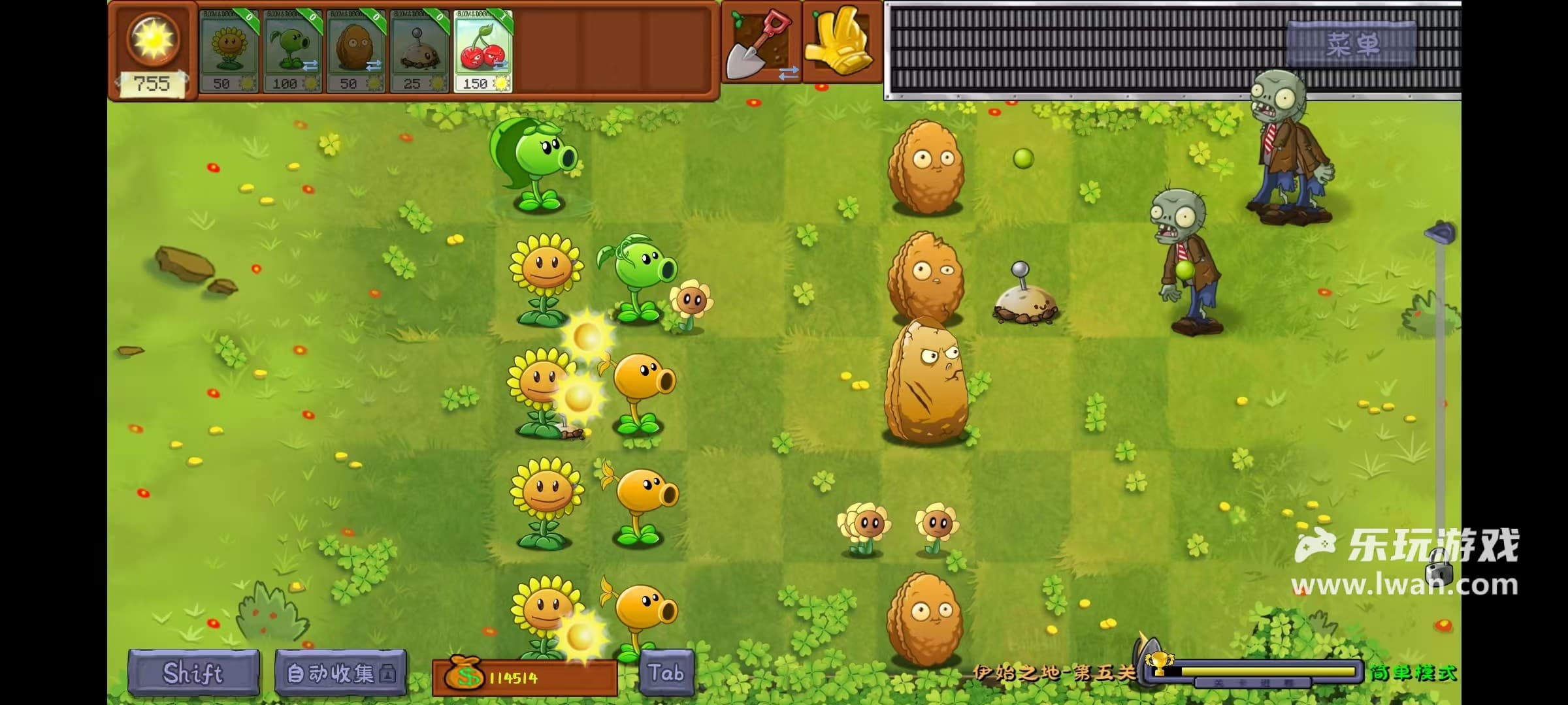 《植物大战僵尸转基因版》：还有高手？汇集多版本精华的PVZ转基因版丨乐玩独家测评