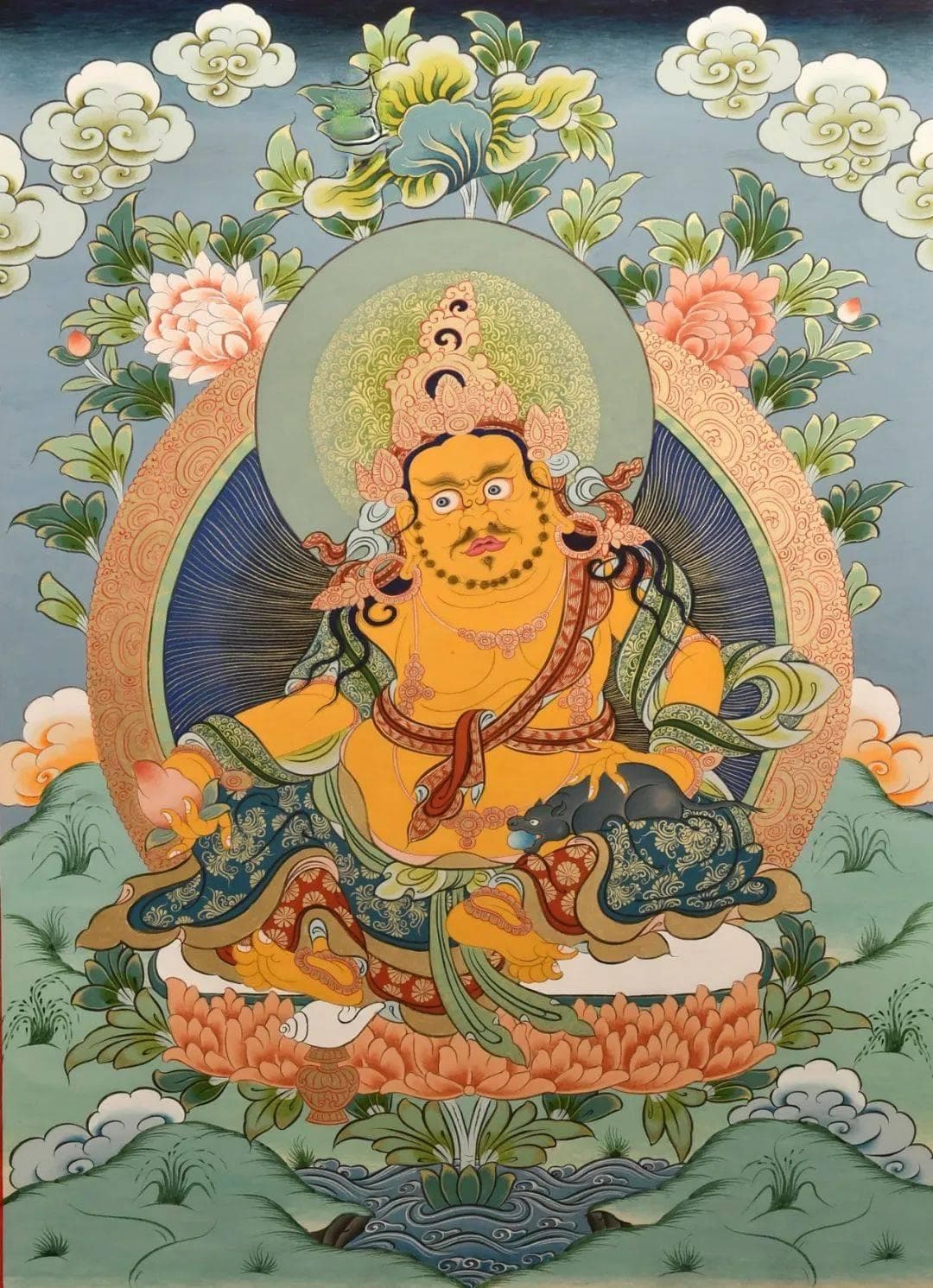 唐卡中的财神该如何区分