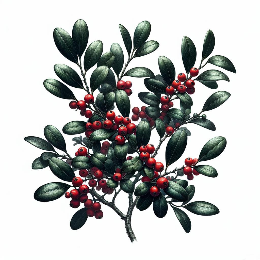 冬青属植物：坚韧生命力的象征