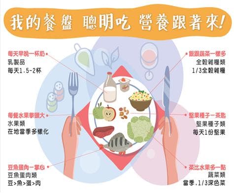 我的餐盤~聰明吃，營養跟著來