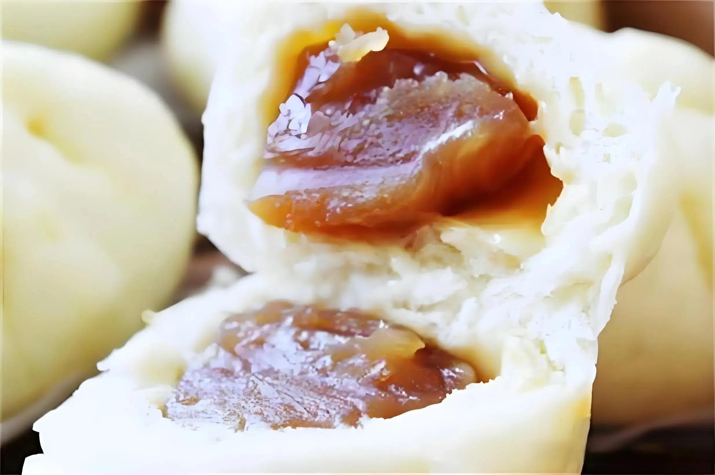 酥油莲蓉包的详细制作方法：皮酥馅软、香甜可口