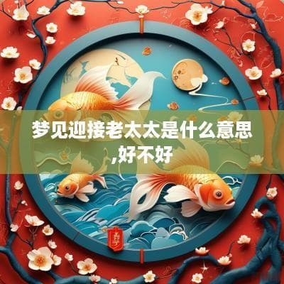 梦见迎接老太太是什么意思,好不好