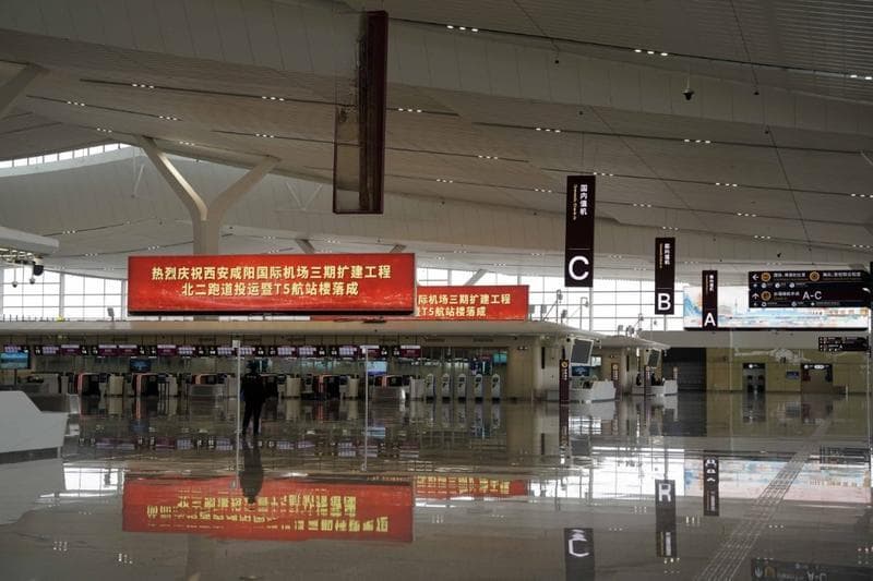 “长安盛殿”隆重出场 西安机场T5航站楼月底投运