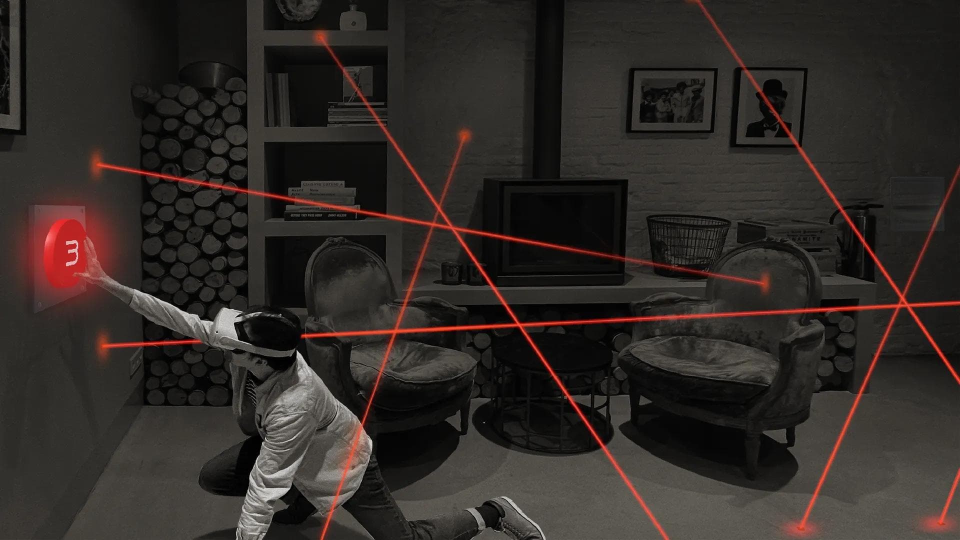《Laser Dance》：房间规模混合现实的最佳游戏