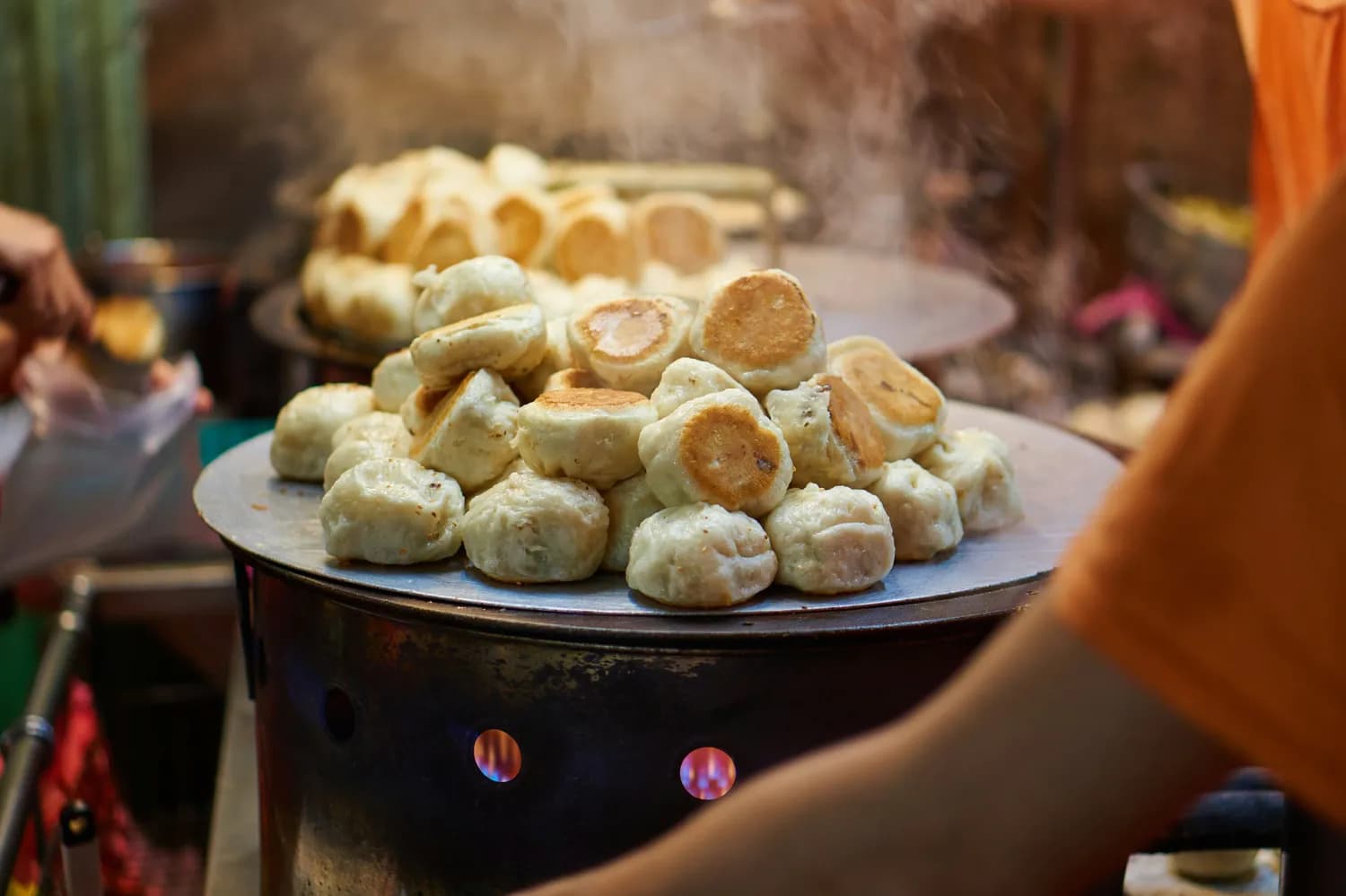 包子铺老板教你选最佳水温蒸包子