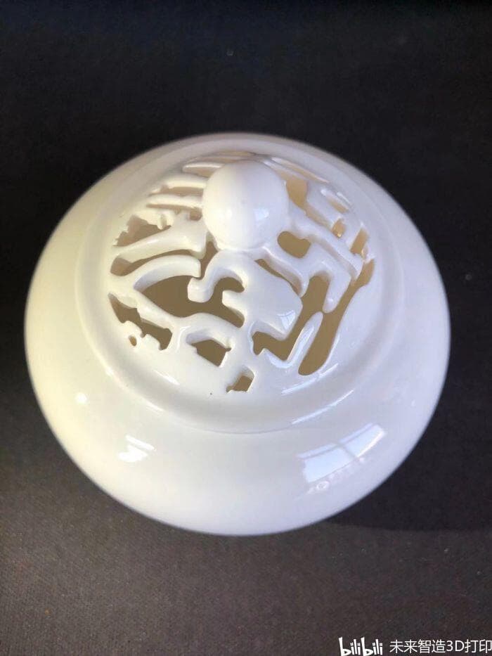 如何给仿真陶瓷3D打印模型喷漆上色?青瓷、白瓷、粉瓷上色全攻略