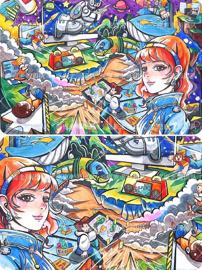 探索人工智能绘画的多样美术风格