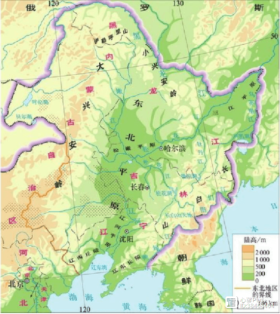东北只有长白山叫“山”其他都叫“岭”？