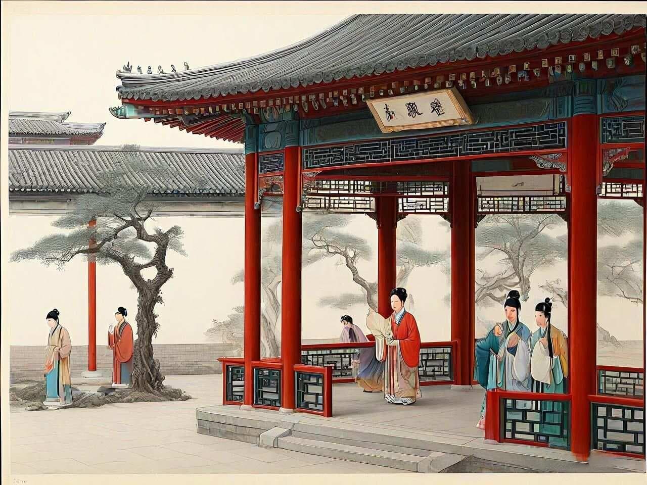 揭秘《红楼梦》第十七回：大观园中的才情与荣耀