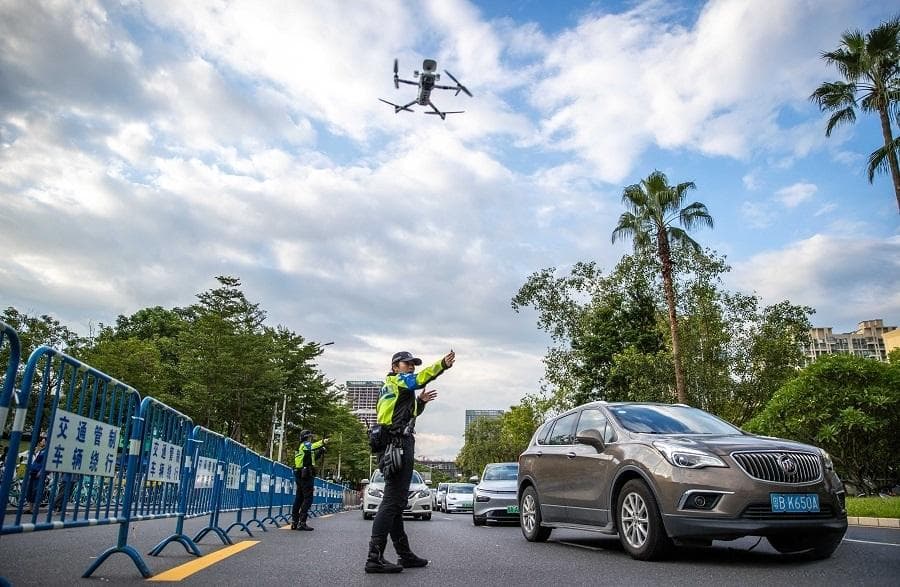 深圳八支“无人机警务队”挖掘实战潜能