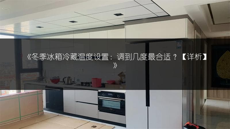 冬季冰箱冷藏温度设置：调到几度最合适？[详析]