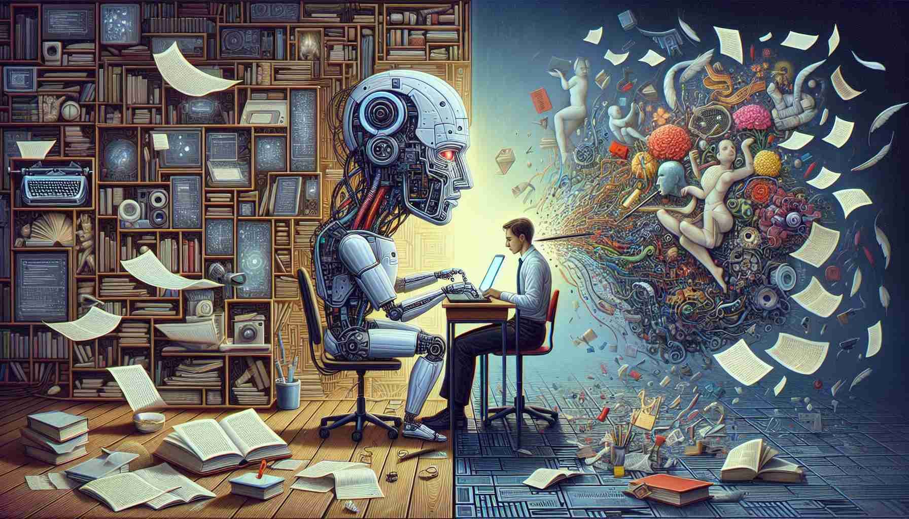 人工智能与人类写作的对比：独特性与局限性探讨