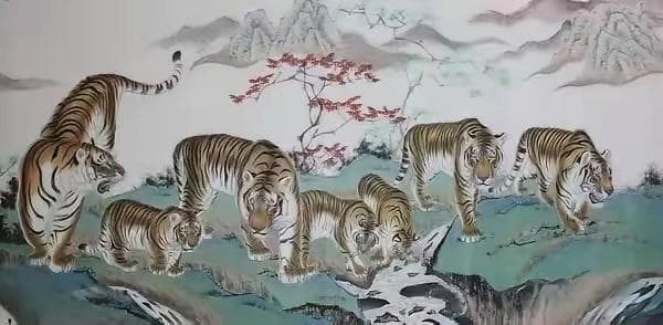 虎在中国古代文化的多重象征：从权威到精神境界