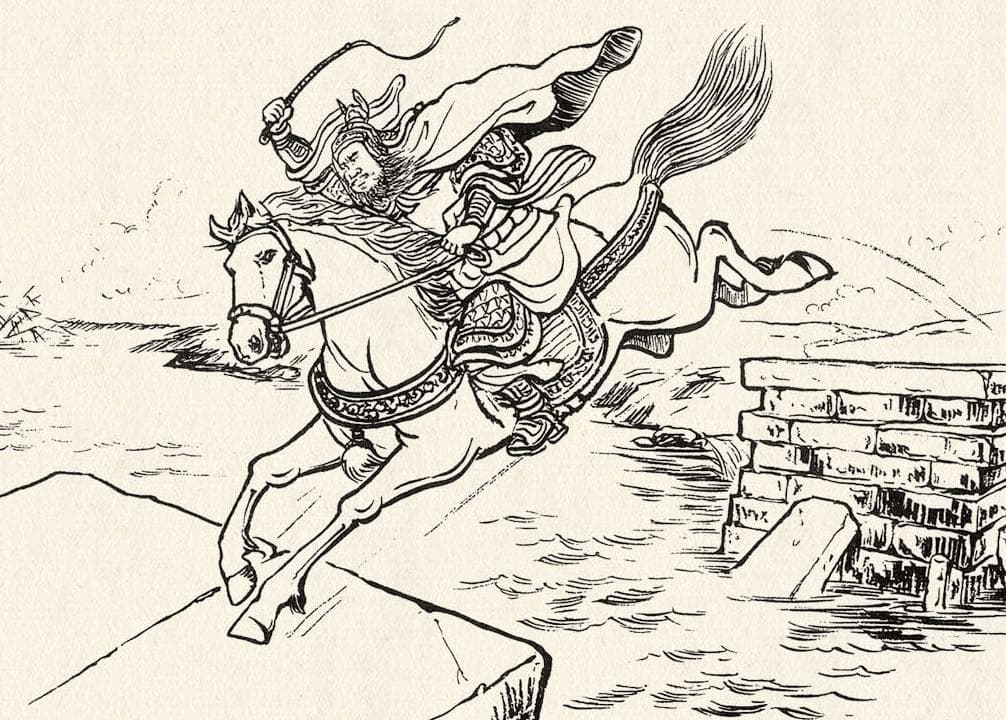 张辽大战孙权，以少胜多，怀旧小人书连环画《威震逍遥津》