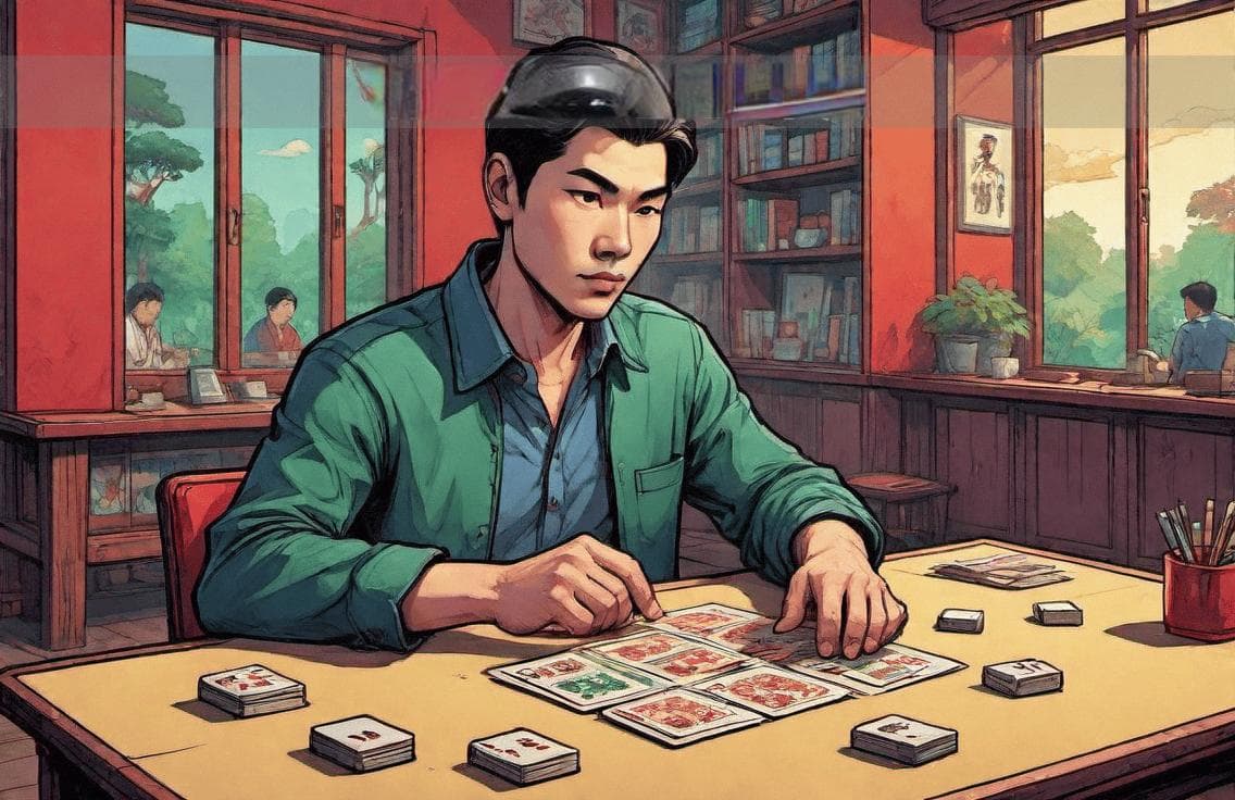 竞技智慧：四川麻将“四家收条”，揭秘牌局心理战的艺术