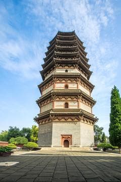天宁寺凌霄塔：岁月沉淀下的木石交响