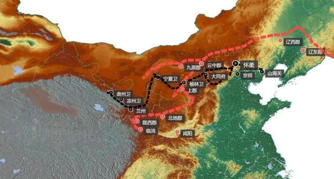 绘图讲史：秦长城和明长城，是两条不同的城墙，完全不重叠