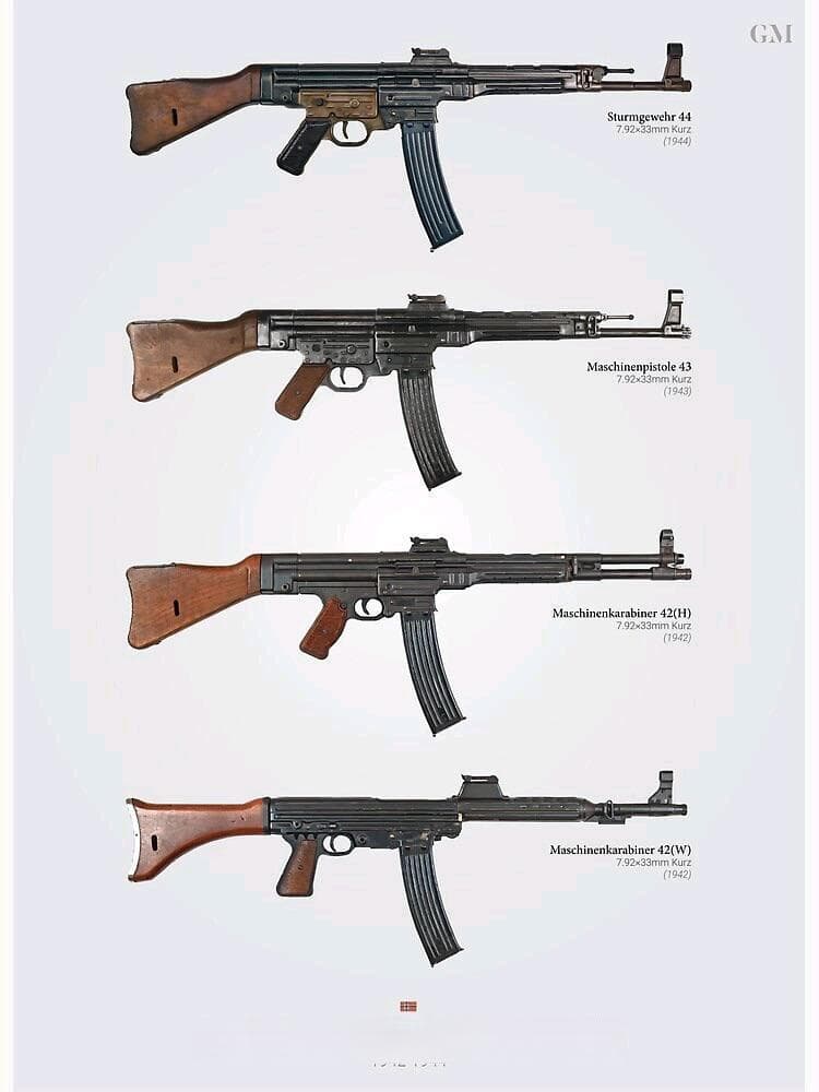 二战德军试验型全自动单兵武器之承上启下的STG-45（M）全自动突击步枪