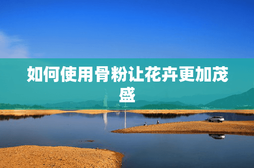 如何使用骨粉让花卉更加茂盛