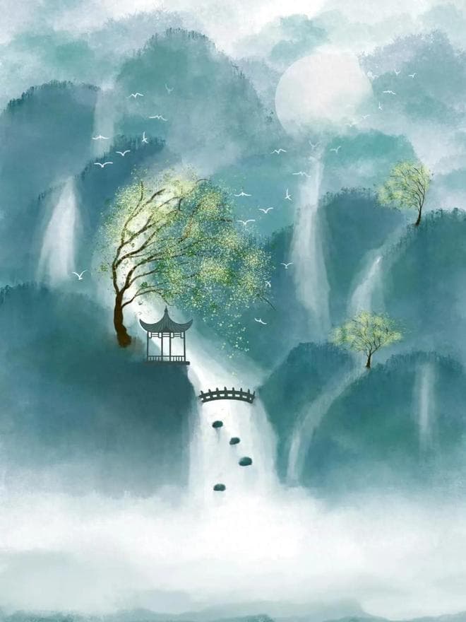 云中君不见，竟夕自悲秋。20句含有“夕”字诗词。每句都摄人心魄