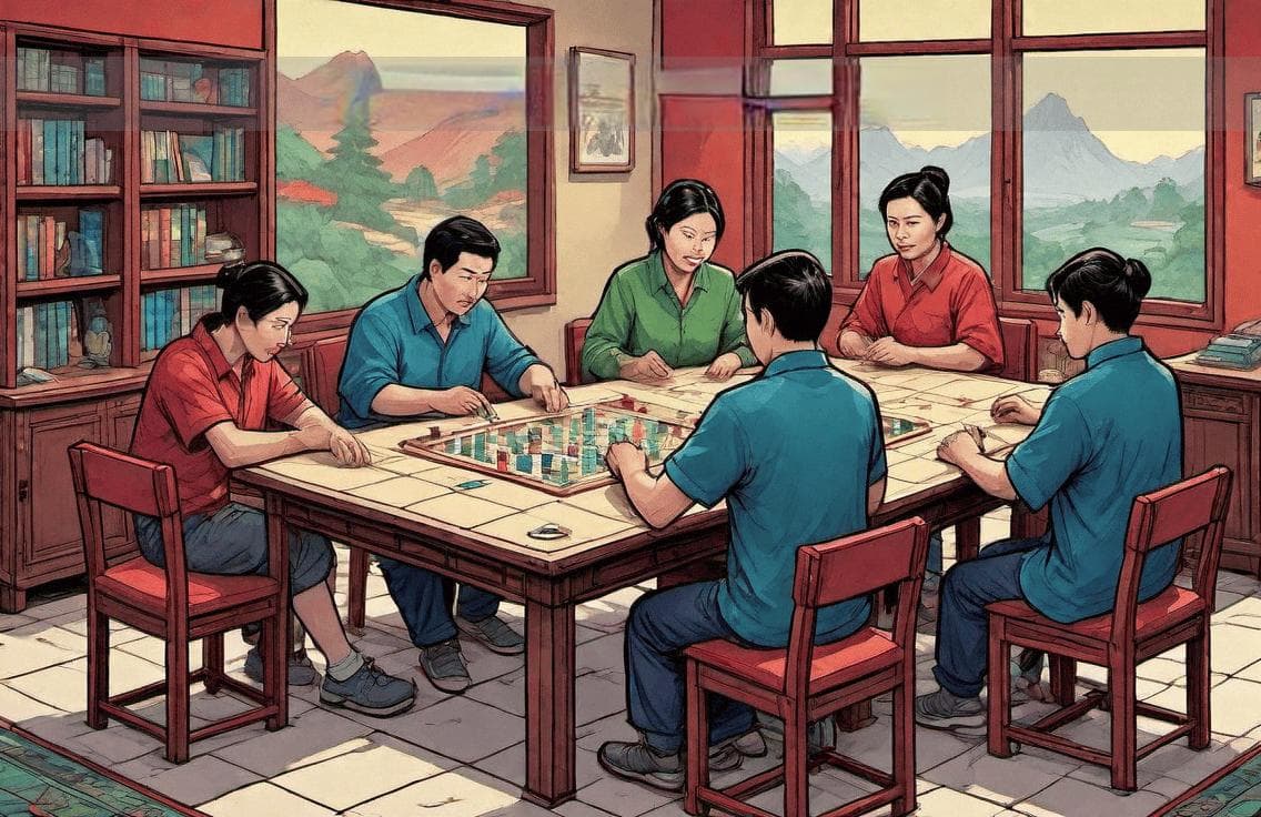 '信任博弈：麻将运动的魅力与心理战术探析'