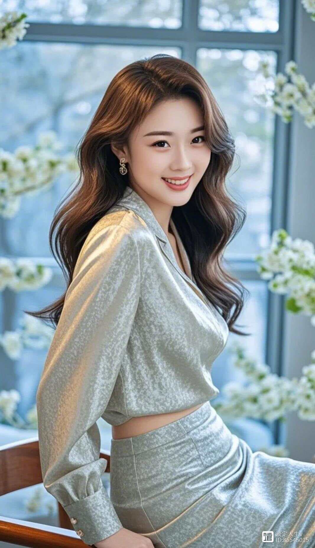 春日寄情，梦花交织