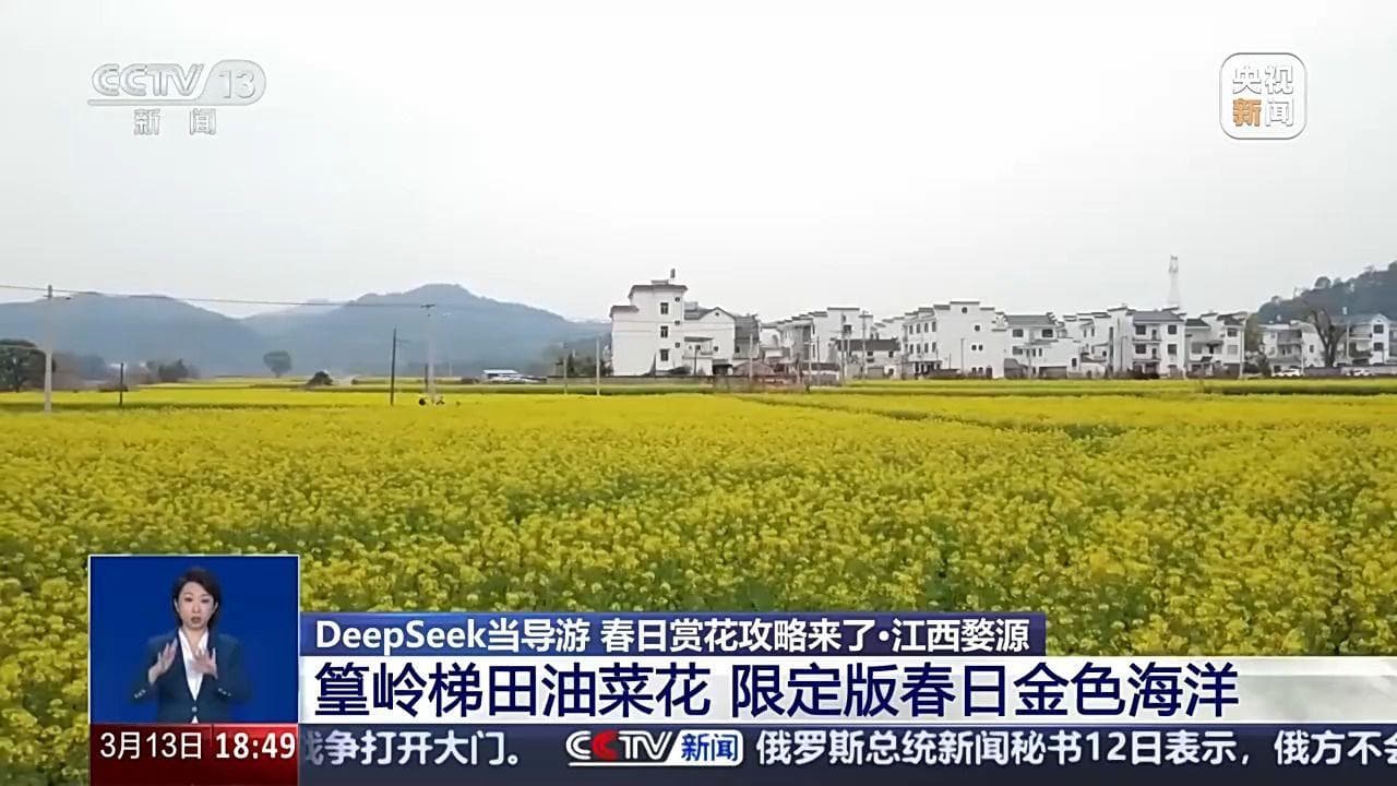 DeepSeek AI推荐：3月中旬至5月全国春日赏花攻略