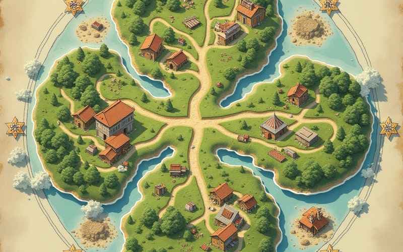 岳阳山水地图：古代地理学的瑰宝与生态智慧的结晶
