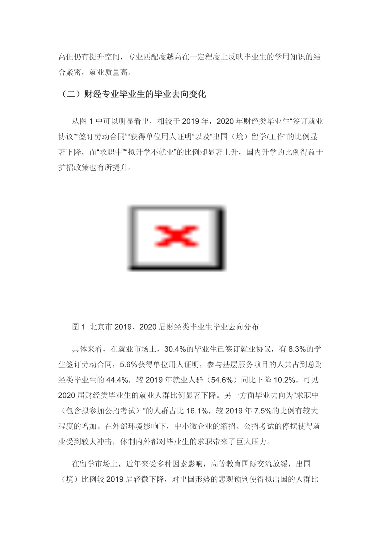 财经类高校毕业生就业状况、特征与满意度分析-以北京地区高校应届毕业生为例