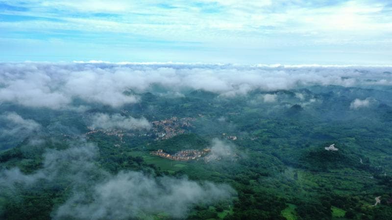 在弥勒可邑小镇，体验原生态的民族文化