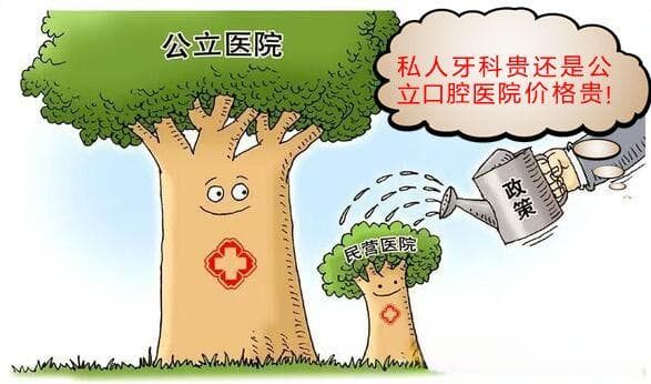 别不信,私立牙科和公立口腔医院有很大区别(包含收费价格)
