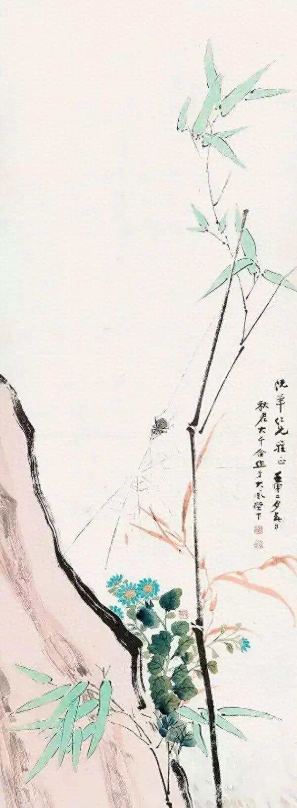 她是张大千的红颜知己，其作品画里画外都是情