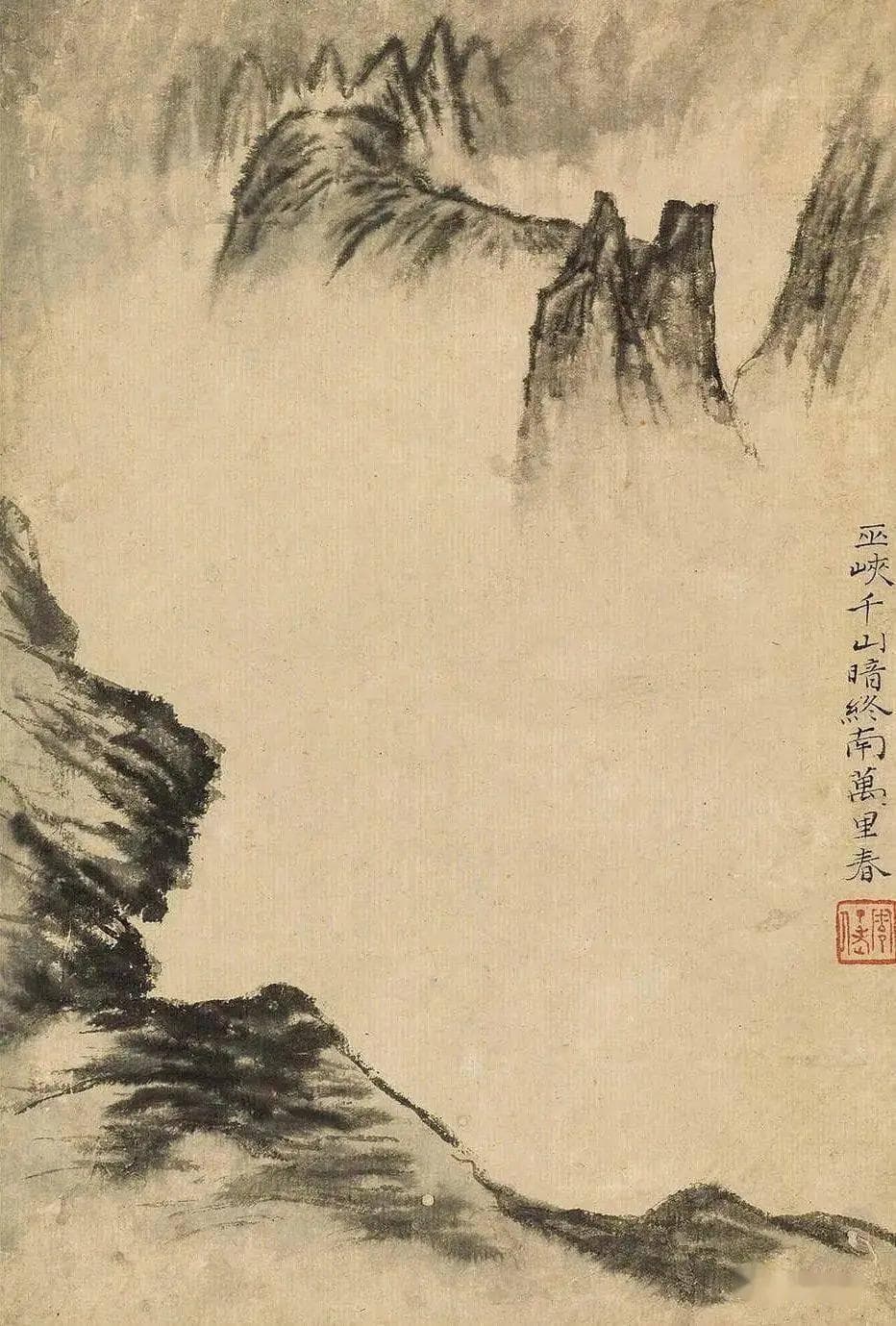 石涛山水画构图秘籍大揭秘