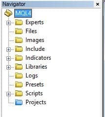 MQL4 程序类型