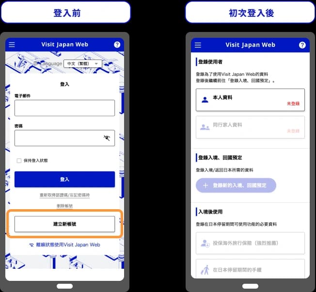 【Visit Japan Web教学】日本入境申报/快速通关流程