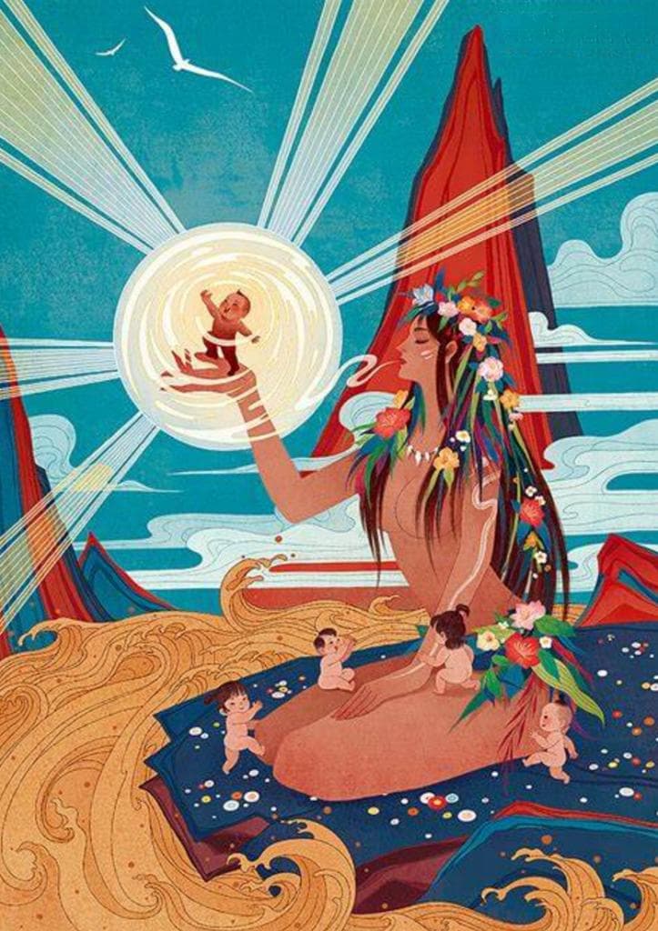 女娲传说—创化万物的上古神女